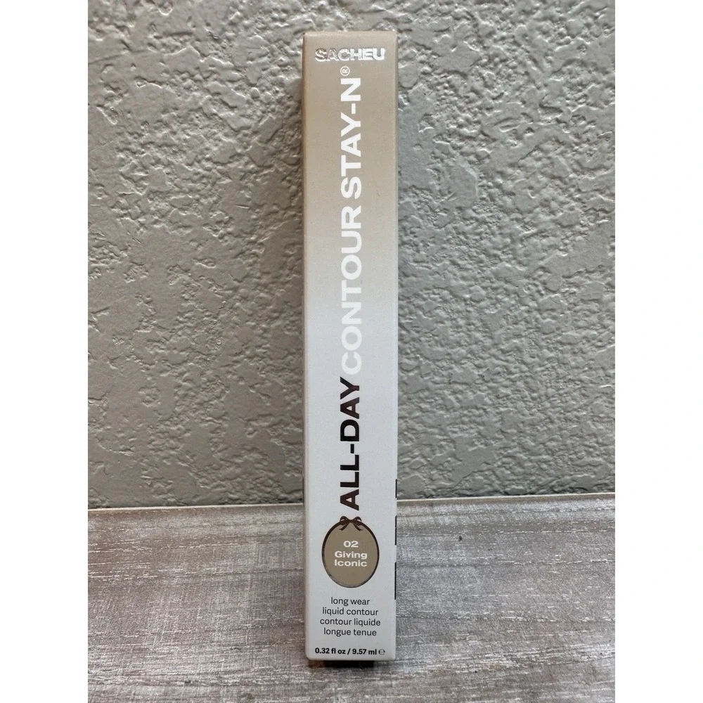 $9 🌙 SACHEU ALL DAY CONTOUR STAY-N 02 GIVING ICONIC Light NEUTRAL NEW